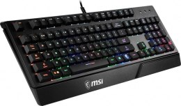 MSI | VIGOR GK20 | Gaming keyboard | Wired | RGB LED light | US | Black