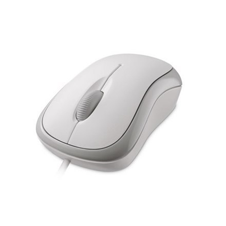 Microsoft | 4YH-00008 | Basic Optical Mouse for Business | White