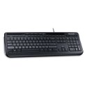 Microsoft | ANB-00021 | Wired Keyboard 600 | Multimedia | Wired | EN | 2 m | Black | English | 595 g