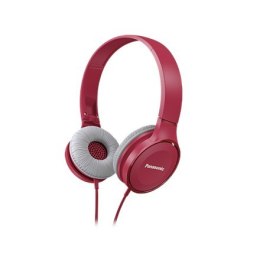 Panasonic | RP-HF100E-A | Headband/On-Ear | Red