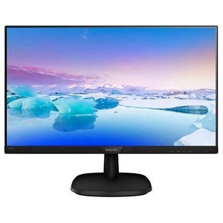 Philips | 243V7QJABF/00 | 23.8 " | IPS | FHD | 16:9 | 5 ms | 250 cd/m² | Czarny | Porty HDMI w ilości 1 | 60 Hz