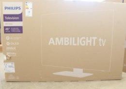 Philips 4K UHD OLED Smart TV z funkcją Ambilight | 48OLED818/12 | 48