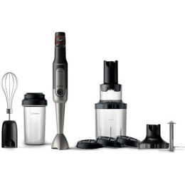 Philips Blender HR2657/90 Blender ręczny, 800 W, liczba prędkości Zmienna, tryb Turbo, rozdrabniacz, czarny