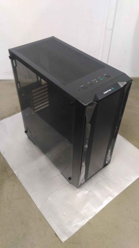 SALE OUT. | Deepcool | MID TOWER CASE | CC560 | Side window | Black | Mid-Tower | DEMO | Power supply included No | ATX PS2