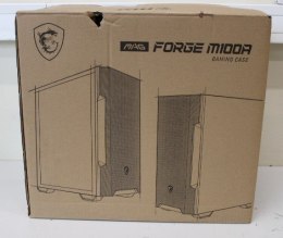 SALE OUT. MSI MAG FORGE M100A PC Case, Micro ATX Tower, USB 3.2, Black | MSI | PC Case | MAG FORGE M100A | Black | Micro ATX Tow