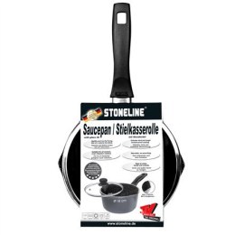 Stoneline | 12584 | 18 cm | Suitable for all cookers including induction | Lid included | Anthracite | 18 cm | Yes