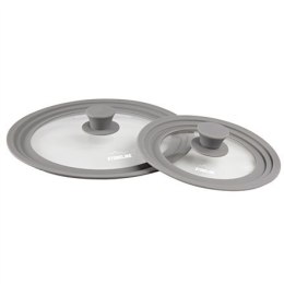 Stoneline | 13705 | Lid set of 2 | Lid | Diameter 16/18/20 and 24/26/28 cm | Transparent