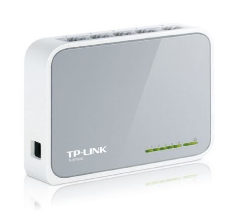 TP-LINK | Przełącznik | TL-SF1005D | Niezarządzalny | Desktop | Porty 10/100 Mb/s (RJ-45) ilość 5 | Typ zasilania Zewnętrzny | 3