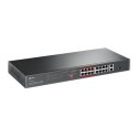 TP-LINK Switch TL-SL1218P Unmanaged, Rack Mountable, 10/100 Mbps (RJ-45) ports quantity 16, PoE+ ports quantity 16