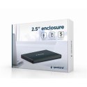 Gembird | Obudowa pamięci masowej | EE2-U3S-3 | Dysk twardy | 2,5" | SATA 6 Gb/s | USB 3.0