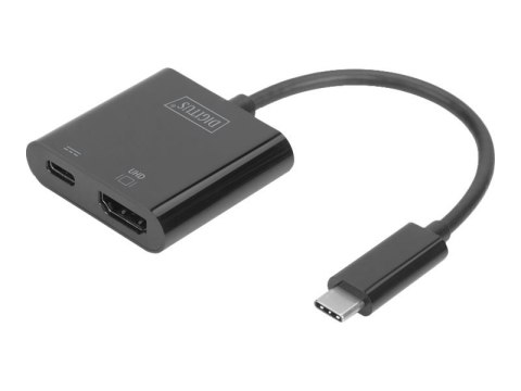 USB Type-C 4K HDMI Graphics Adapter + USB-C (PD) | DA-70856