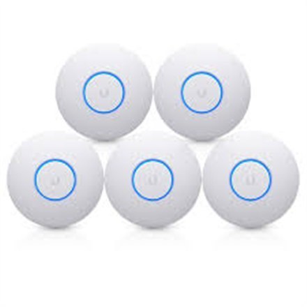 Ubiquiti UniFi UAP-nanoHD-5 4x4 MU-MIMO 802.11AC Wave 2 Access Point 5 pack Ubiquiti | UAP-nanoHD-5Pack | UniFi | 802.11ac | 2.4