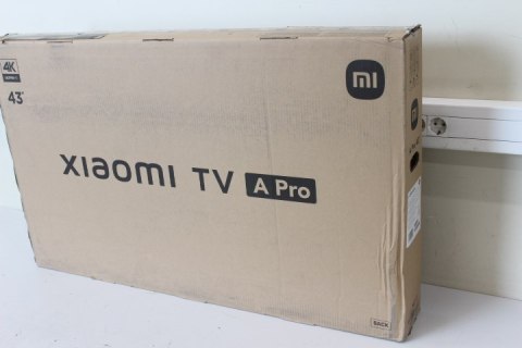 Xiaomi | A Pro | 43" (108 cm) | Smart TV | Google TV | 4K UHD | Czarny | USZKODZONE OPAKOWANIE