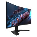 Gigabyte | Monitor 34-calowy GS34WQC EK1 Z Technologią Ekranu Krzywego, 144Hz, WQHD, FreeSync Premium, HDR400