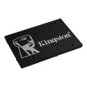 Kingston | KC600 | 256 GB | Format SSD 2,5" | Interfejs SSD SATA | Prędkość odczytu 550 MB/s | Prędkość zapisu 500 MB/s