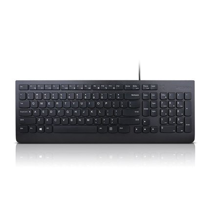 Lenovo | Essential | Essential Wired Keyboard Estońska | Standardowa | Przewodowa | EE | 1,8 m | Czarna | 570 g