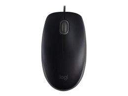 Logitech | Mysz | B110 Silent | Przewodowa | USB | Czarna