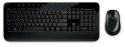 Microsoft | Keyboard and Mouse | Desktop | Keyboard and Mouse Set | Wireless | Mouse included | US | Black | g | Wireless connec