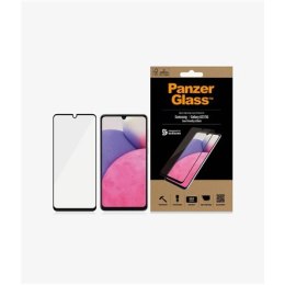 PanzerGlass | Ochraniacz ekranu - szkło | Samsung Galaxy A33 5G | Szkło hartowane | Czarny | Przezroczysty