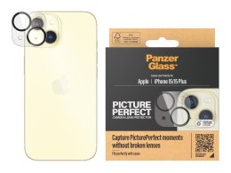 PanzerGlass PicturePerfect Camera Lens Protector iPhone 2023 6.1 | 6.7 | PanzerGlass | 1136 | Apple | Apple iPhone 15, 15 Plus |