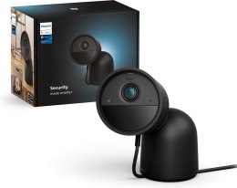 Philips Hue Secure Wired Desktop Camera, Black