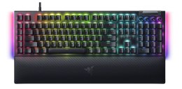 Razer | BlackWidow V4 | Klawiatura dla graczy | Przewodowa | RU | Czarna | Żółta Switch