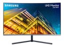 Samsung | Zakrzywiony monitor | LU32R590CWPXEN | 32 " | VA | UHD | 16:9 | 60 Hz | 4 ms | Nie | 3840 x 2160 | 250 cd/m² | Porty H