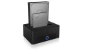 Stacja dokująca Raidsonic | Icy Box | IB-1232CL-U3, 2x SATA 2,5" i/lub 3,5" do 1x USB 3.2 Gen 1 Host + UASP