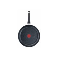 TEFAL | C2720553 Start&Cook | Patelnia | Smażenie | Średnica 26 cm | Nadaje się do płyty indukcyjnej | Stały uchwyt | Czarny