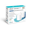 TP-LINK | AX3000 Whole Home Mesh Wi-Fi 6 System | Deco X60 (2-pack) | 802.11ax | 2402+574 Mbit/s | 10/100/1000 Mbit/s | Ethernet