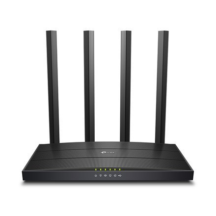 TP-LINK | AC1200 Wireless Gigabit Router | Archer C6U | 802.11ac | 300+867 Mbit/s | 10/100/1000 Mbit/s | Ethernet LAN (RJ-45) po