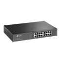 TP-LINK | Switch | TL-SF1016DS | Unmanaged | Desktop/Rackmountable | 10/100 Mbps (RJ-45) ports quantity 16 | 1 Gbps (RJ-45) port