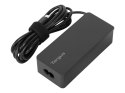 Targus 65 W USB-C PD Charger - For Laptops or Power Pass-Thru Docks Targus