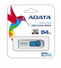 ADATA | C008 | 64 GB | USB 2.0 | Biało/Niebieski