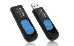 ADATA | UV128 | 32 GB | USB 3.0 | Czarny/Niebieski