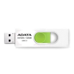 ADATA | UV320 | 32 GB | USB 3.1 | Biały/Zielony