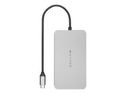 Uniwersalna Stacja Dokująca HyperDrive USB-C 10w1 z Podwójnym HDMI i Portami Ethernet LAN (RJ-45) 1 | Ilość Portów HDMI 2