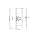 Vogels PFS3208 interface display strip 160 kg Vogels