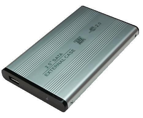 Logilink | Obudowa pamięci masowej | Obudowa 2,5 cala S-ATA HDD USB 2.0 Alu | Dysk twardy | 2,5" | SATA 1,5 Gb/s | USB 2.0