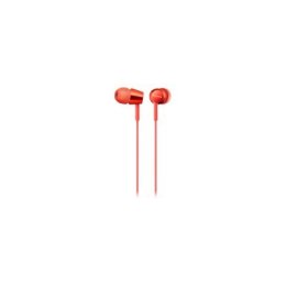 Sony MDR-EX155APR 3.5mm (1/8 inch), In-ear, Microphone, Red